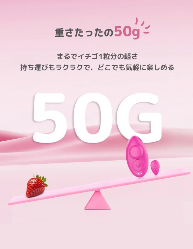 BeYourLover Sixth Sense ピンク 装着ローター 磁石付き 外出